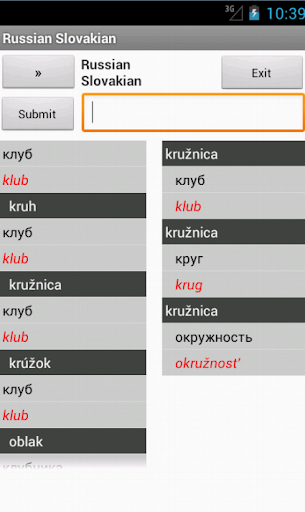 Russian Slovak Dictionary
