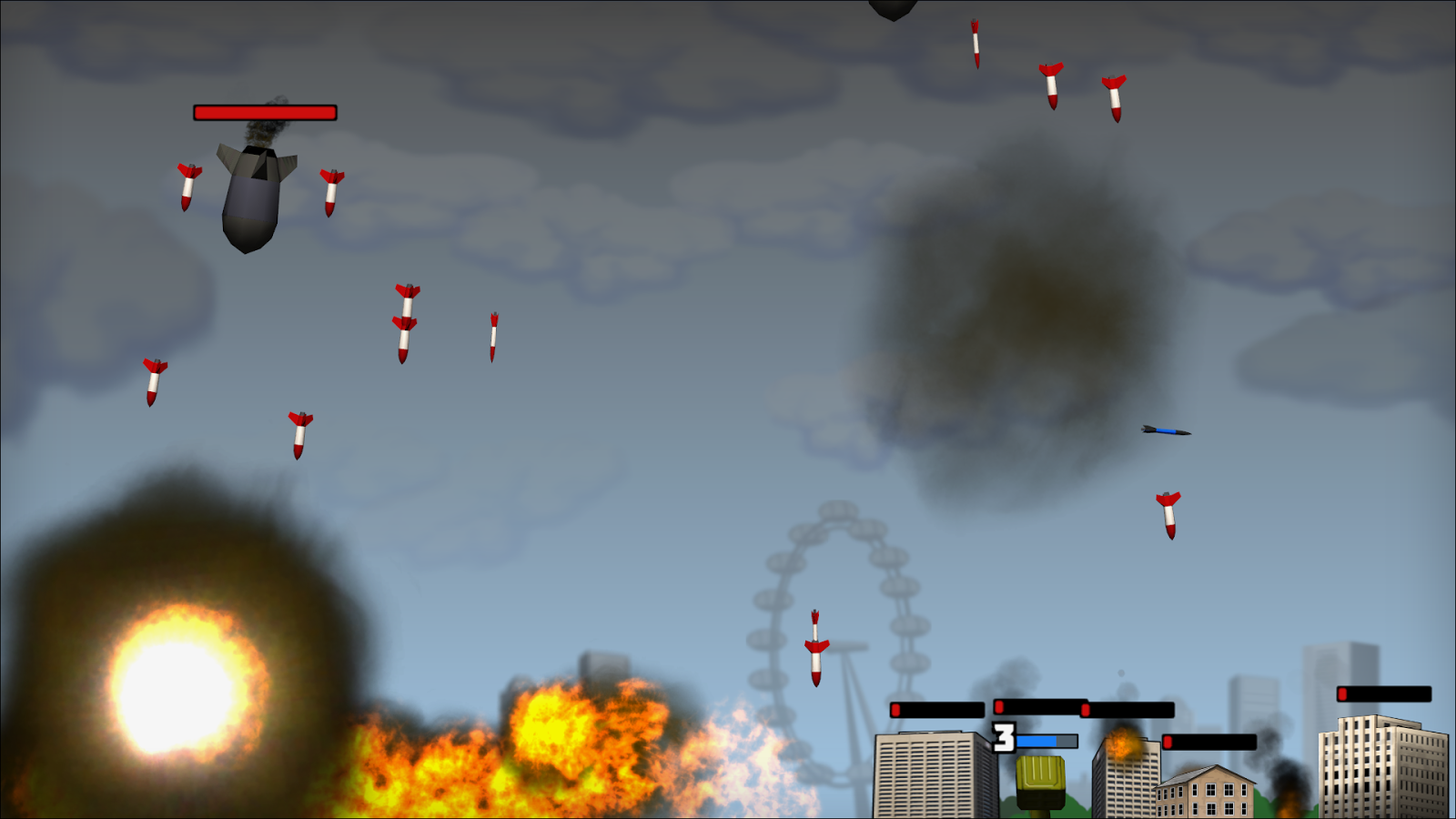    Rocket Crisis: Missile Defense- screenshot  