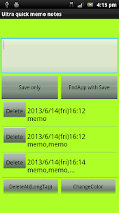 Lastest Ultra quick memo notes APK