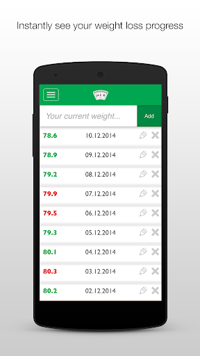 Progress Simple Weight Tracker