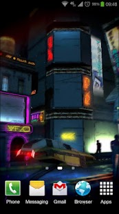 Download Futuristic City 3D Free lwp APK for Android