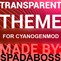 Transparent Red - CM12 Theme v2.4