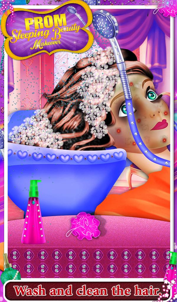Prom Sleeping Beauty Makeover Screen 2