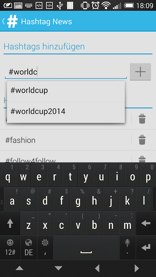    Hashtag News- screenshot  