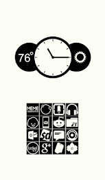 Stenciled Clock Black (UCCW) poster 3