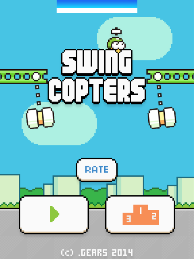 Swing Copters - screenshot
