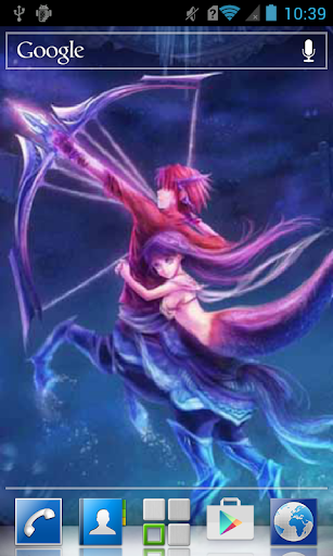 Anime centaur and mermaid LWP