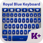 Royal Blue Keyboard Theme Apk
