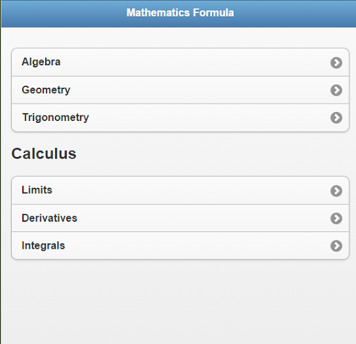 All Math Formula
