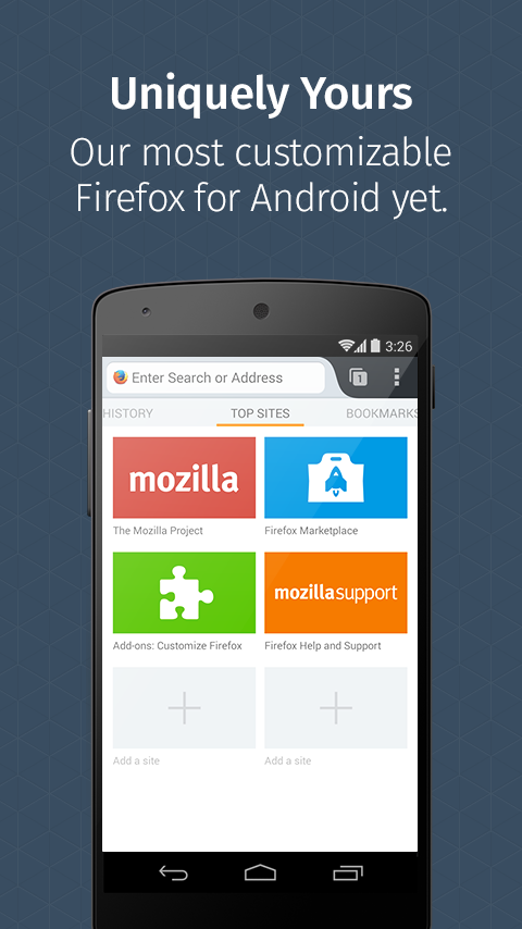 Firefox Browser for Android - screenshot