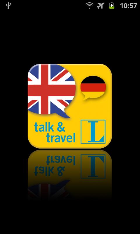 Android application Englisch talk&amp;travel screenshort