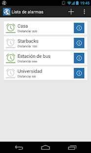 Ultimate GPS Alarm Screen 2