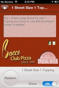 Bocce's Club Pizza Screenshots 3