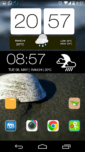 HTC WEATHER ZOOPER SKIN