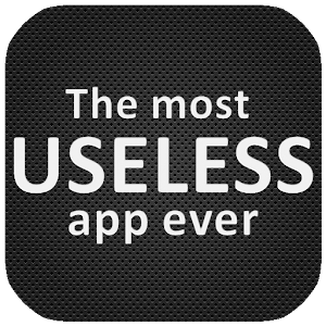 The most useless app ever logo