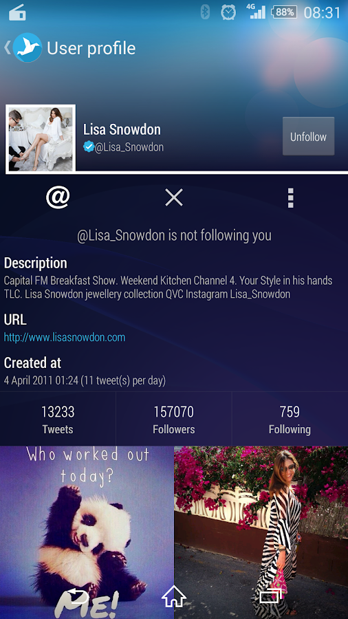 Tweetings for Twitter - screenshot