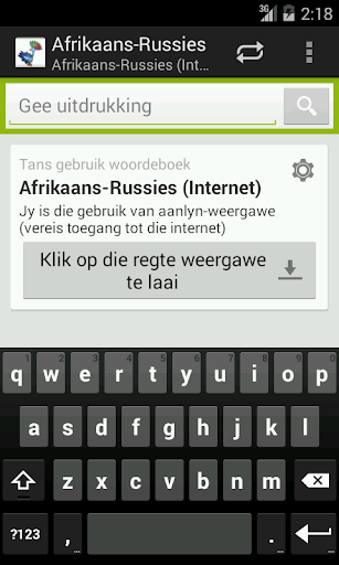 Afrikaans-Russian Dictionary