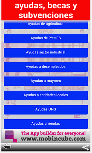 AYUDAS del ESTADO BOE