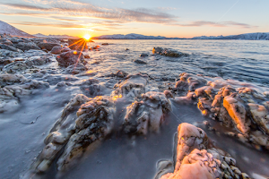 iced rocks by Benny Høynes - Nature Up Close Rock & Stone