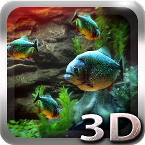 Piranha Aquarium 3D lwp by Ruslan Sokolovsky gone Free on Google Play Store
