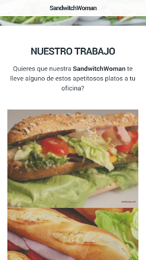 【免費購物App】Sandwitch Woman - Barcelona22@-APP點子