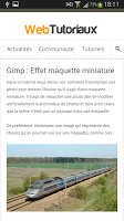 Captura de pantalla de Webtutoriaux APK #5