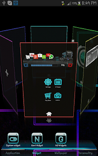 Next Launcher 3D Tron Theme - screenshot thumbnail