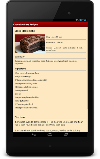 免費下載書籍APP|Chocolate Cake Recipes app開箱文|APP開箱王