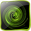 Whirlpool Effect 3D logo