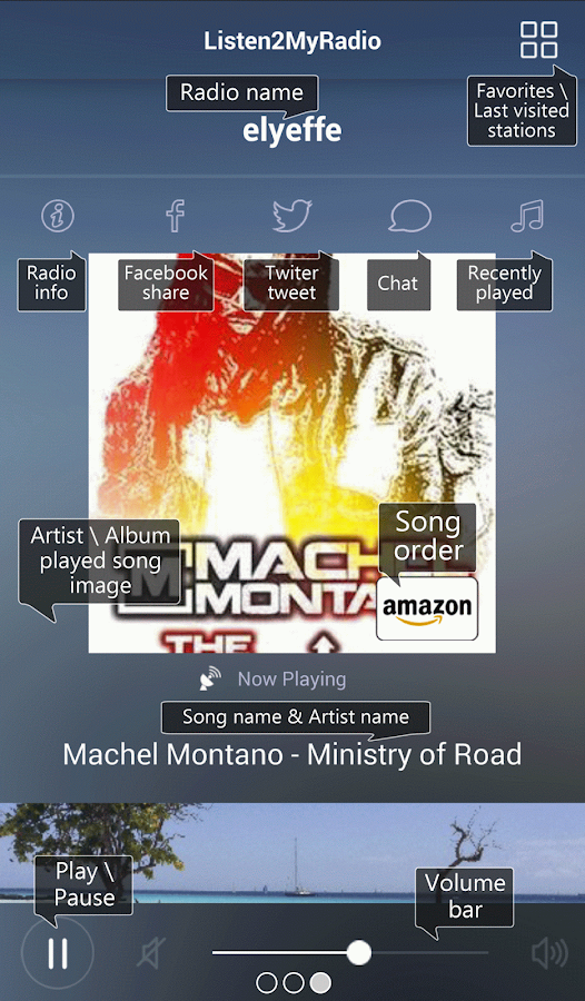    Listen2MyRadio- screenshot  