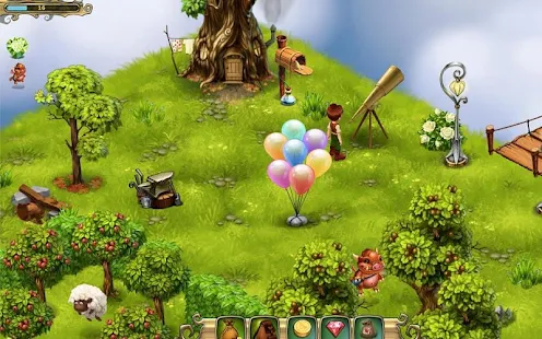 Screenshot 1 for Dragon Farm Airworld 1.24 FULL APK + MOD