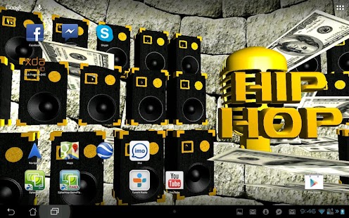 Lastest 3D Hip Hop LWP - Gold Edition! APK for Android
