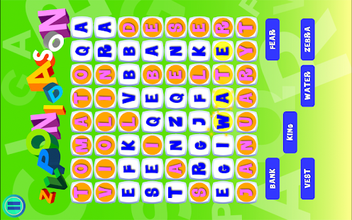Wee Kids Wordsearch Free Screenshots 2