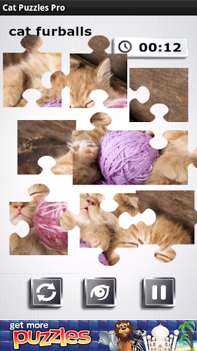 猫のパズル - 25 +無料パズル