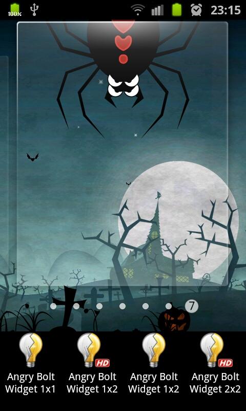    Angry Bolt Widget- screenshot  