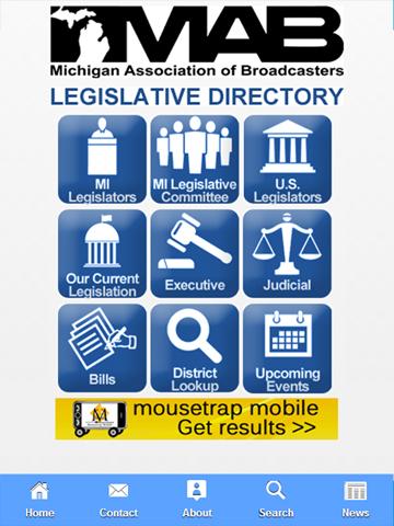 MAB MIchigan Legislative App