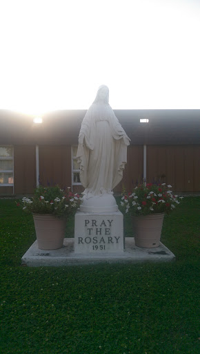 Pray The Rosary Statue - 1951