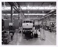 Montagehal van NV Nederlandse Spoorwegen