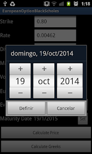 Free European Options Black Scholes APK