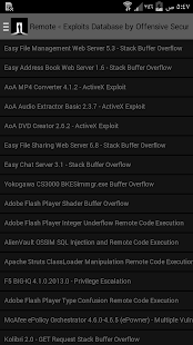 Exploit Database - screenshot thumbnail