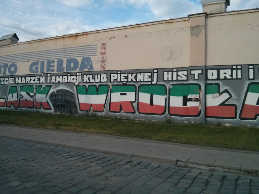 Śląsk Wrocław mural