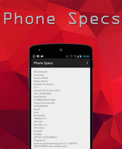 【免費工具App】Phone Specs-APP點子