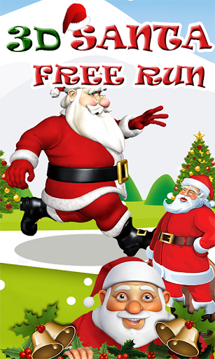 3D Santa Free Run