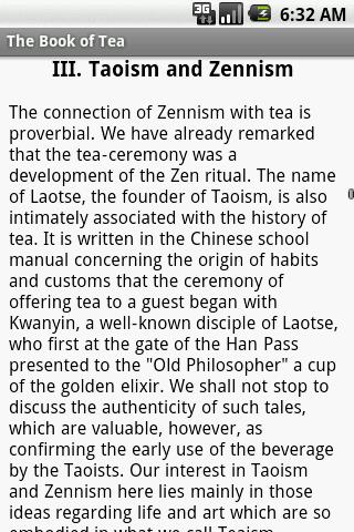 The Book of Tea Screen 2