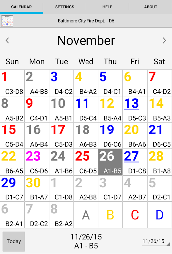 免費下載生產應用APP|ShiftCal® for Baltimore Fire app開箱文|APP開箱王