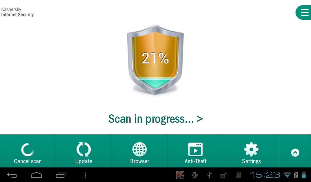 Kaspersky Internet Security - screenshot
