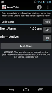 WakeTube - YouTube Alarm Clock