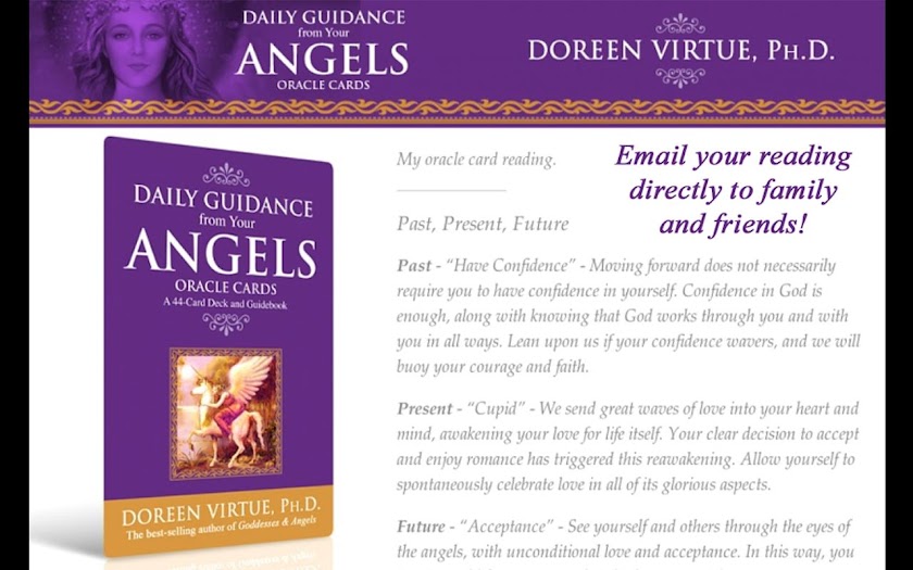 Guidance from Your Angels Screen 3