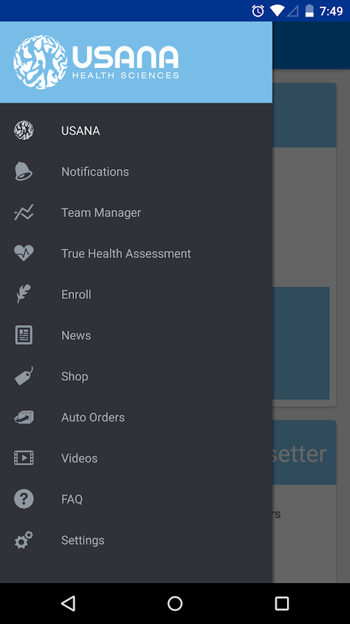 USANA Mobile HUB Google Play의 Android 앱