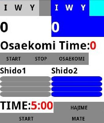 Judo Clock
